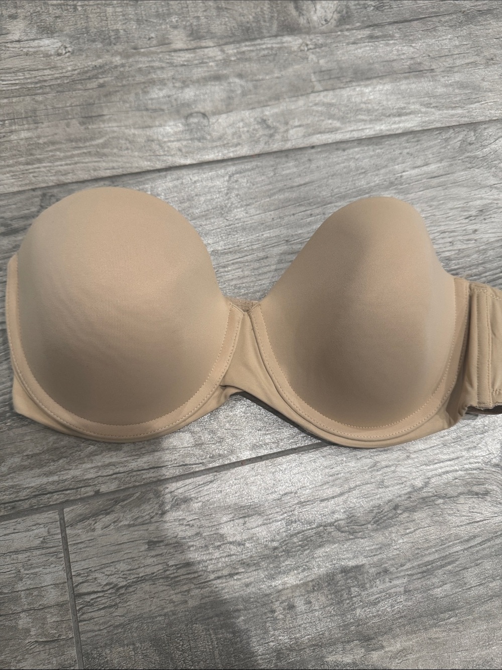 Maidenform Strapless Contour Bra - Beige